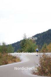 20.10.2023, Ramsau am Dachstein, Austria (AUT): Undefined athlete competes - Cross-Country summer training, Ramsau am Dachstein (AUT). www.nordicfocus.com. © Manzoni/NordicFocus. Every downloaded picture is fee-liable.