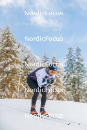 03.11.2023, Bessans, France (FRA): Juliette Ducordeau (FRA) - Cross-Country training, Bessans (FRA). www.nordicfocus.com. © Authamayou/NordicFocus. Every downloaded picture is fee-liable.
