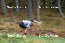 18.10.2023, Font-Romeu, France (FRA): Juliette Ducordeau (FRA) - Cross-Country training, Font-Romeu (FRA). www.nordicfocus.com. © Authamayou/NordicFocus. Every downloaded picture is fee-liable.