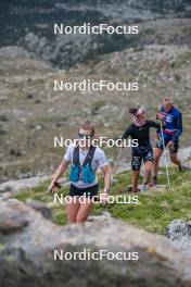 14.10.2023, Font-Romeu, France (FRA): Mélissa Gal (FRA) - Cross-Country training, Font-Romeu (FRA). www.nordicfocus.com. © Authamayou/NordicFocus. Every downloaded picture is fee-liable.