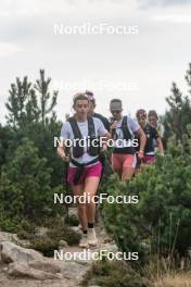 14.10.2023, Font-Romeu, France (FRA): Léna Quintin (FRA) - Cross-Country training, Font-Romeu (FRA). www.nordicfocus.com. © Authamayou/NordicFocus. Every downloaded picture is fee-liable.