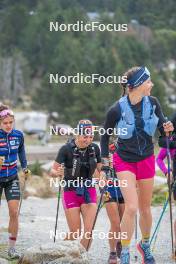 14.10.2023, Font-Romeu, France (FRA): Juliette Ducordeau (FRA) - Cross-Country training, Font-Romeu (FRA). www.nordicfocus.com. © Authamayou/NordicFocus. Every downloaded picture is fee-liable.