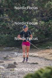 14.10.2023, Font-Romeu, France (FRA): Juliette Ducordeau (FRA) - Cross-Country training, Font-Romeu (FRA). www.nordicfocus.com. © Authamayou/NordicFocus. Every downloaded picture is fee-liable.