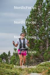 14.10.2023, Font-Romeu, France (FRA): Léna Quintin (FRA) - Cross-Country training, Font-Romeu (FRA). www.nordicfocus.com. © Authamayou/NordicFocus. Every downloaded picture is fee-liable.