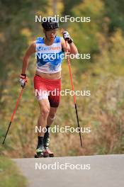 20.10.2023, Ramsau am Dachstein, Austria (AUT): Michael Foettinger (AUT) - Cross-Country summer training, Ramsau am Dachstein (AUT). www.nordicfocus.com. © Manzoni/NordicFocus. Every downloaded picture is fee-liable.