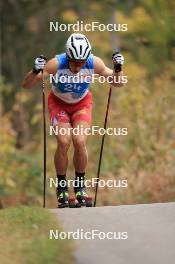 20.10.2023, Ramsau am Dachstein, Austria (AUT): Lukas Mrkonjic (AUT) - Cross-Country summer training, Ramsau am Dachstein (AUT). www.nordicfocus.com. © Manzoni/NordicFocus. Every downloaded picture is fee-liable.