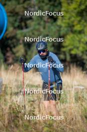 23.09.2023, Font-Romeu, France (FRA): Jules Chappaz (FRA) - Cross-Country training, Font-Romeu (FRA). www.nordicfocus.com. © Authamayou/NordicFocus. Every downloaded picture is fee-liable.