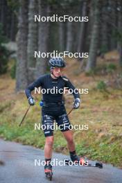 18.10.2023, Font-Romeu, France (FRA): Juliette Ducordeau (FRA) - Cross-Country training, Font-Romeu (FRA). www.nordicfocus.com. © Authamayou/NordicFocus. Every downloaded picture is fee-liable.