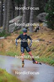 18.10.2023, Font-Romeu, France (FRA): Juliette Ducordeau (FRA) - Cross-Country training, Font-Romeu (FRA). www.nordicfocus.com. © Authamayou/NordicFocus. Every downloaded picture is fee-liable.