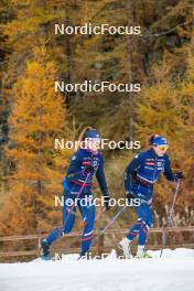 01.11.2023, Bessans, France (FRA): Mélissa Gal (FRA) - Cross-Country training, Bessans (FRA). www.nordicfocus.com. © Authamayou/NordicFocus. Every downloaded picture is fee-liable.