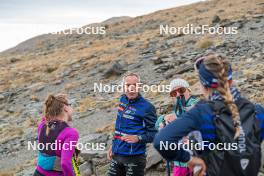 14.10.2023, Font-Romeu, France (FRA): Vincent Vittoz (FRA), Coach Team France - Cross-Country training, Font-Romeu (FRA). www.nordicfocus.com. © Authamayou/NordicFocus. Every downloaded picture is fee-liable.