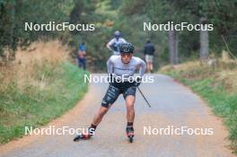 18.10.2023, Font-Romeu, France (FRA): Juliette Ducordeau (FRA) - Cross-Country training, Font-Romeu (FRA). www.nordicfocus.com. © Authamayou/NordicFocus. Every downloaded picture is fee-liable.