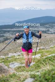 14.10.2023, Font-Romeu, France (FRA): Eve Ondine Duchaufour (FRA) - Cross-Country training, Font-Romeu (FRA). www.nordicfocus.com. © Authamayou/NordicFocus. Every downloaded picture is fee-liable.