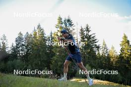 26.09.2023, Oberhof, Germany (GER): Roman Schaad (SUI) - Cross-Country training, Oberhof (GER). www.nordicfocus.com. © Reichert/NordicFocus. Every downloaded picture is fee-liable.