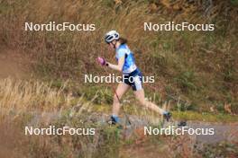 20.10.2023, Ramsau am Dachstein, Austria (AUT): Johanna Matintalo (FIN) - Cross-Country summer training, Ramsau am Dachstein (AUT). www.nordicfocus.com. © Manzoni/NordicFocus. Every downloaded picture is fee-liable.