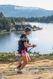 14.10.2023, Font-Romeu, France (FRA): Juliette Ducordeau (FRA) - Cross-Country training, Font-Romeu (FRA). www.nordicfocus.com. © Authamayou/NordicFocus. Every downloaded picture is fee-liable.