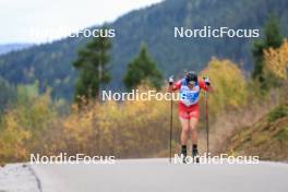 20.10.2023, Ramsau am Dachstein, Austria (AUT): Benjamin Moser (AUT) - Cross-Country summer training, Ramsau am Dachstein (AUT). www.nordicfocus.com. © Manzoni/NordicFocus. Every downloaded picture is fee-liable.