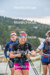 14.10.2023, Font-Romeu, France (FRA): Juliette Ducordeau (FRA) - Cross-Country training, Font-Romeu (FRA). www.nordicfocus.com. © Authamayou/NordicFocus. Every downloaded picture is fee-liable.