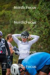 18.10.2023, Font-Romeu, France (FRA): Juliette Ducordeau (FRA) - Cross-Country training, Font-Romeu (FRA). www.nordicfocus.com. © Authamayou/NordicFocus. Every downloaded picture is fee-liable.