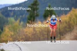 20.10.2023, Ramsau am Dachstein, Austria (AUT): Lukas Mrkonjic (AUT) - Cross-Country summer training, Ramsau am Dachstein (AUT). www.nordicfocus.com. © Manzoni/NordicFocus. Every downloaded picture is fee-liable.