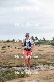 14.10.2023, Font-Romeu, France (FRA): Julie Pierrel (FRA) - Cross-Country training, Font-Romeu (FRA). www.nordicfocus.com. © Authamayou/NordicFocus. Every downloaded picture is fee-liable.