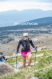 14.10.2023, Font-Romeu, France (FRA): Léna Quintin (FRA) - Cross-Country training, Font-Romeu (FRA). www.nordicfocus.com. © Authamayou/NordicFocus. Every downloaded picture is fee-liable.