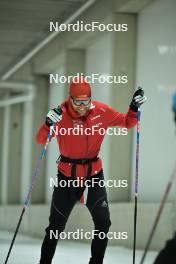 29.09.2023, Oberhof, Germany (GER): Erwan Kaeser (SUI) - Cross-Country, race, ZLK, Oberhof (GER). www.nordicfocus.com. © Reichert/NordicFocus. Every downloaded picture is fee-liable.