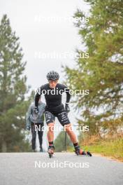 18.10.2023, Font-Romeu, France (FRA): Juliette Ducordeau (FRA) - Cross-Country training, Font-Romeu (FRA). www.nordicfocus.com. © Authamayou/NordicFocus. Every downloaded picture is fee-liable.