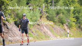 29.09.2023, Oberhof, Germany (GER): Cyril Faehndrich (SUI) - Cross-Country training, Oberhof (GER). www.nordicfocus.com. © Reichert/NordicFocus. Every downloaded picture is fee-liable.