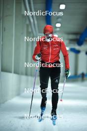 27.09.2023, Oberhof, Germany (GER): Erwan Kaeser (SUI) - Cross-Country training, Oberhof (GER). www.nordicfocus.com. © Reichert/NordicFocus. Every downloaded picture is fee-liable.