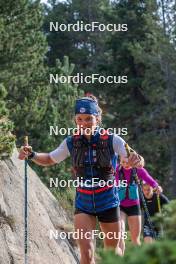 14.10.2023, Font-Romeu, France (FRA): Flora Dolci (FRA) - Cross-Country training, Font-Romeu (FRA). www.nordicfocus.com. © Authamayou/NordicFocus. Every downloaded picture is fee-liable.