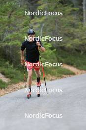 19.10.2023, Ramsau am Dachstein, Austria (AUT): Mika Vermeulen (AUT) - Cross-Country summer training, Ramsau am Dachstein (AUT). www.nordicfocus.com. © Manzoni/NordicFocus. Every downloaded picture is fee-liable.