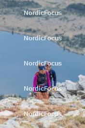 14.10.2023, Font-Romeu, France (FRA): Flora Dolci (FRA) - Cross-Country training, Font-Romeu (FRA). www.nordicfocus.com. © Authamayou/NordicFocus. Every downloaded picture is fee-liable.