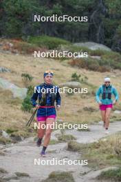 14.10.2023, Font-Romeu, France (FRA): Juliette Ducordeau (FRA) - Cross-Country training, Font-Romeu (FRA). www.nordicfocus.com. © Authamayou/NordicFocus. Every downloaded picture is fee-liable.