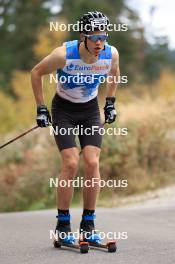 20.10.2023, Ramsau am Dachstein, Austria (AUT): Niilo Moilanen (FIN) - Cross-Country summer training, Ramsau am Dachstein (AUT). www.nordicfocus.com. © Manzoni/NordicFocus. Every downloaded picture is fee-liable.