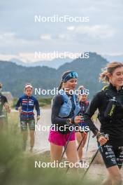 14.10.2023, Font-Romeu, France (FRA): Eve Ondine Duchaufour (FRA) - Cross-Country training, Font-Romeu (FRA). www.nordicfocus.com. © Authamayou/NordicFocus. Every downloaded picture is fee-liable.