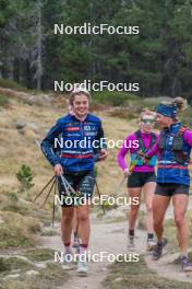 14.10.2023, Font-Romeu, France (FRA): Liv Coupat (FRA) - Cross-Country training, Font-Romeu (FRA). www.nordicfocus.com. © Authamayou/NordicFocus. Every downloaded picture is fee-liable.