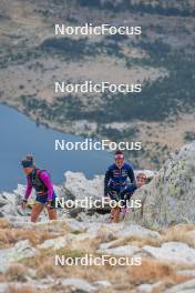 14.10.2023, Font-Romeu, France (FRA): Liv Coupat (FRA) - Cross-Country training, Font-Romeu (FRA). www.nordicfocus.com. © Authamayou/NordicFocus. Every downloaded picture is fee-liable.