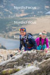 14.10.2023, Font-Romeu, France (FRA): Juliette Ducordeau (FRA) - Cross-Country training, Font-Romeu (FRA). www.nordicfocus.com. © Authamayou/NordicFocus. Every downloaded picture is fee-liable.