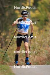 20.10.2023, Ramsau am Dachstein, Austria (AUT): Niilo Moilanen (FIN) - Cross-Country summer training, Ramsau am Dachstein (AUT). www.nordicfocus.com. © Manzoni/NordicFocus. Every downloaded picture is fee-liable.