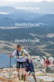 14.10.2023, Font-Romeu, France (FRA): Maelle Veyre (FRA) - Cross-Country training, Font-Romeu (FRA). www.nordicfocus.com. © Authamayou/NordicFocus. Every downloaded picture is fee-liable.