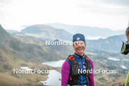 14.10.2023, Font-Romeu, France (FRA): Flora Dolci (FRA) - Cross-Country training, Font-Romeu (FRA). www.nordicfocus.com. © Authamayou/NordicFocus. Every downloaded picture is fee-liable.