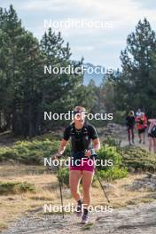 14.10.2023, Font-Romeu, France (FRA): Juliette Ducordeau (FRA) - Cross-Country training, Font-Romeu (FRA). www.nordicfocus.com. © Authamayou/NordicFocus. Every downloaded picture is fee-liable.