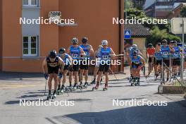 06.07.2023, Romont, Switzerland (SUI): Arnaud Du Pasquier (SUI), Gaspard Cuenot (SUI), Fabian Stocek (CZE), (l-r) - Dupaski Festival, Romont (SUI). www.nordicfocus.com. © Manzoni/NordicFocus. Every downloaded picture is fee-liable.