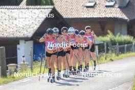 06.07.2023, Romont, Switzerland (SUI): Maya Even (FRA), Justine Gaillard (FRA), (l-r) - Dupaski Festival, Romont (SUI). www.nordicfocus.com. © Manzoni/NordicFocus. Every downloaded picture is fee-liable.