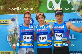 07.07.2023, Romont, Switzerland (SUI): Ragnar Bragvin Andresen (NOR), Isai Naeff (SUI), Ilan Pittier (SUI), (l-r) - Dupaski Festival, Romont (SUI). www.nordicfocus.com. © Manzoni/NordicFocus. Every downloaded picture is fee-liable.