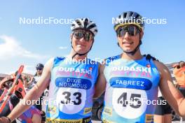 06.07.2023, Romont, Switzerland (SUI): Gaspard Cuenot (SUI), Fabrizio Albasini (SUI), (l-r) - Dupaski Festival, Romont (SUI). www.nordicfocus.com. © Manzoni/NordicFocus. Every downloaded picture is fee-liable.