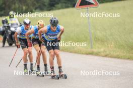 08.07.2023, Romont, Switzerland (SUI): Vebjorn Moen (NOR), Roman Alder (SUI), (l-r) - Dupaski Festival, Romont (SUI). www.nordicfocus.com. © Manzoni/NordicFocus. Every downloaded picture is fee-liable.