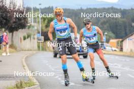 08.07.2023, Romont, Switzerland (SUI): Thomas Joly (FRA), Jeremy Royer (FRA), (l-r) - Dupaski Festival, Romont (SUI). www.nordicfocus.com. © Manzoni/NordicFocus. Every downloaded picture is fee-liable.