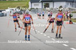 07.07.2023, Romont, Switzerland (SUI): Alina Meier (SUI), Linn Soemskar (SWE), (l-r) - Dupaski Festival, Romont (SUI). www.nordicfocus.com. © Manzoni/NordicFocus. Every downloaded picture is fee-liable.